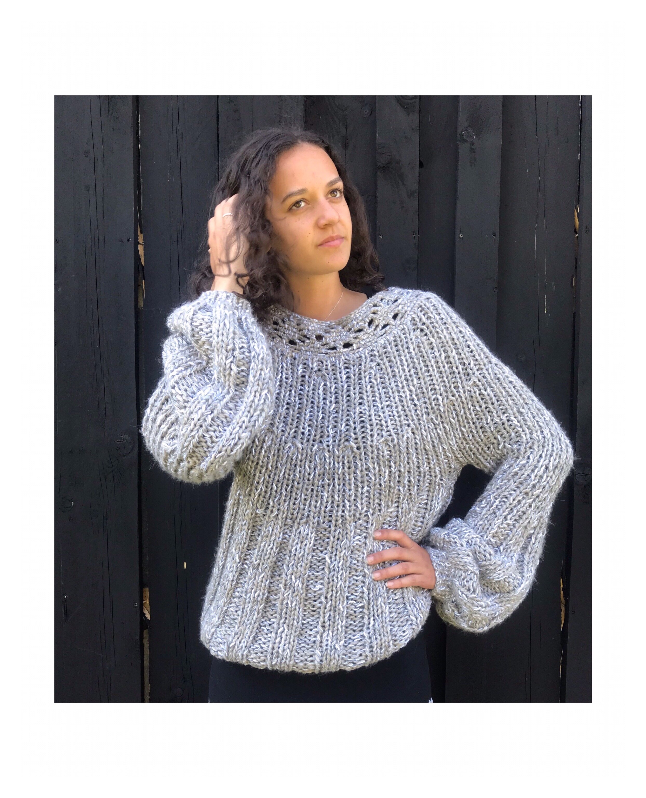pull pure laine doux piece unique